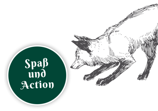 Grafik Fuchs "Spaß und Action"