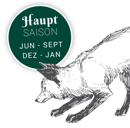 Hauptsaison Jun-Sep und Dez-Jan